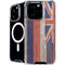 Hawaiian Flag Dark Wood iPhone 16 Pro MagSafe Case